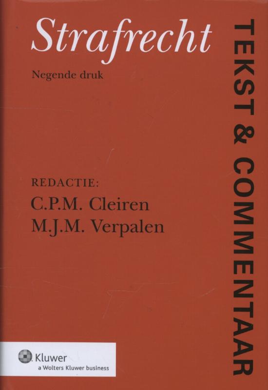 Omslag van Strafrecht
