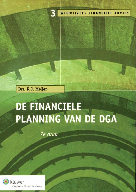 Omslag van De financiële planning van de DGA