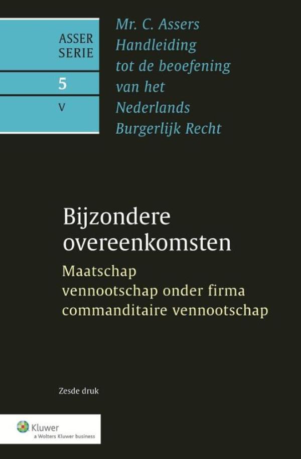Omslag van Maatschap, vennootschap onder firma, commanditaire vennootschap