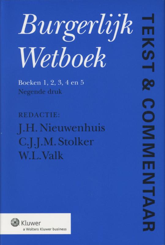 Omslag van Burgerlijk Wetboek