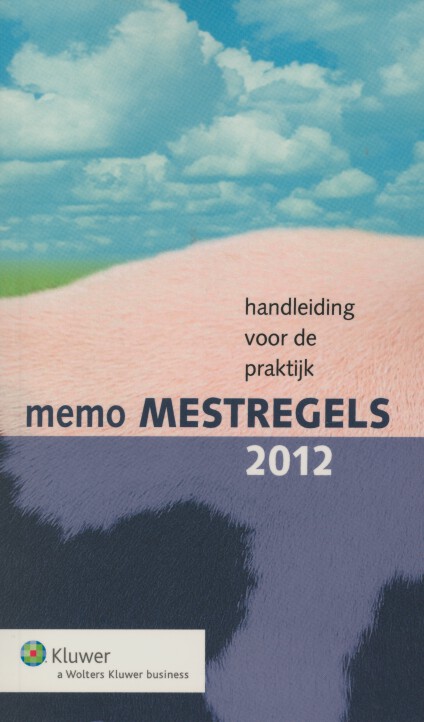 Omslag van Memo mestregels