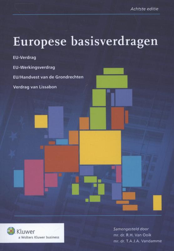 Omslag van Europese basisverdragen