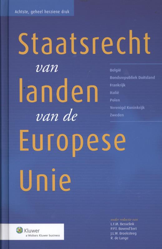 Omslag van Het staatsrecht van landen van de Europese Unie