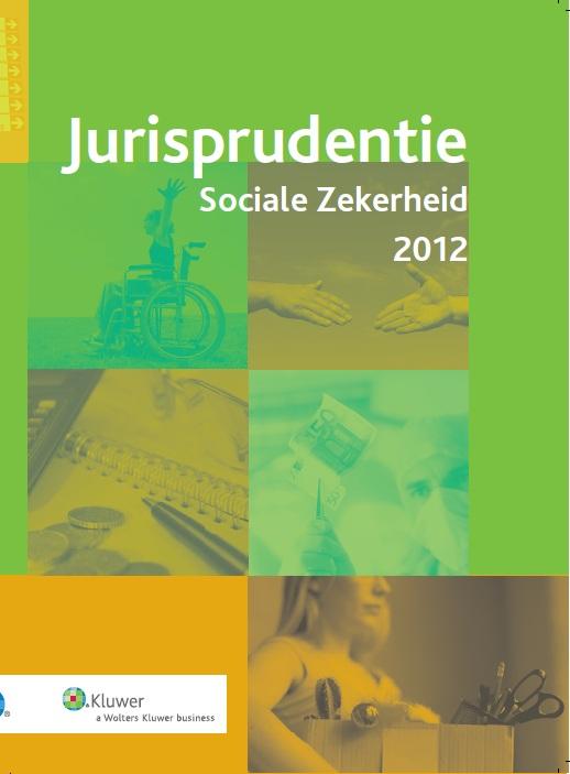 Omslag van Jurisprudentie sociale zekerheid