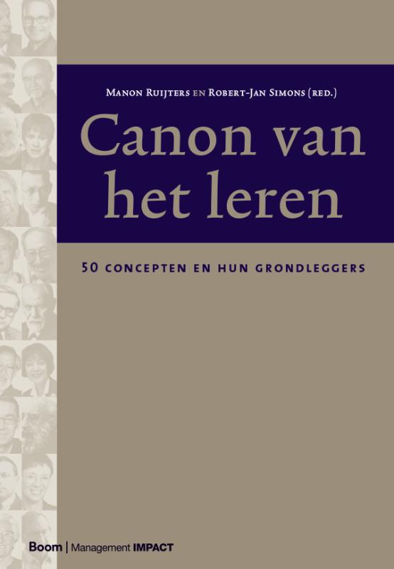 Omslag van De canon van het leren