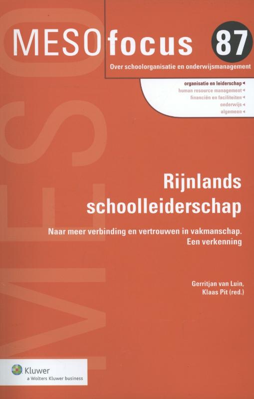 Omslag van Rijnlands schoolleiderschap