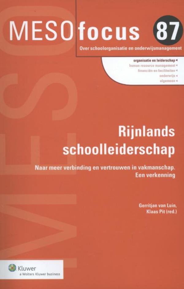 Omslag van Rijnlands schoolleiderschap