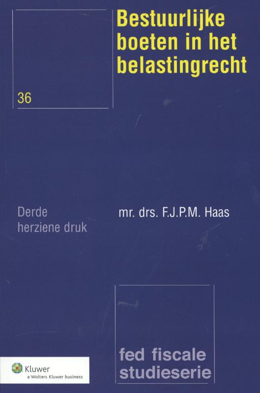 Omslag van Bestuurlijke boeten in het belastingrecht