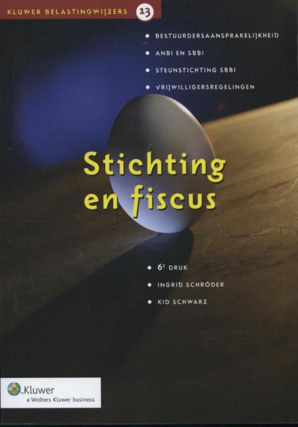 Omslag van Stichting en fiscus