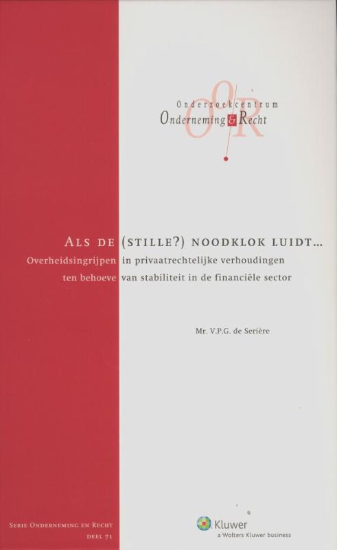 Omslag van Als de (stille?) noodklok luidt...