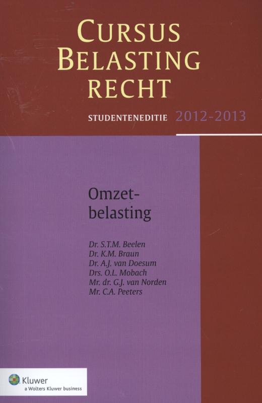 Omslag van Studenteneditie 2012-2013
