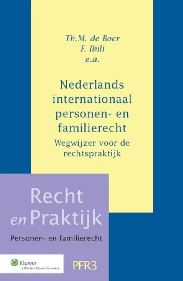 Omslag van Nederlands internationaal personen- en familierecht
