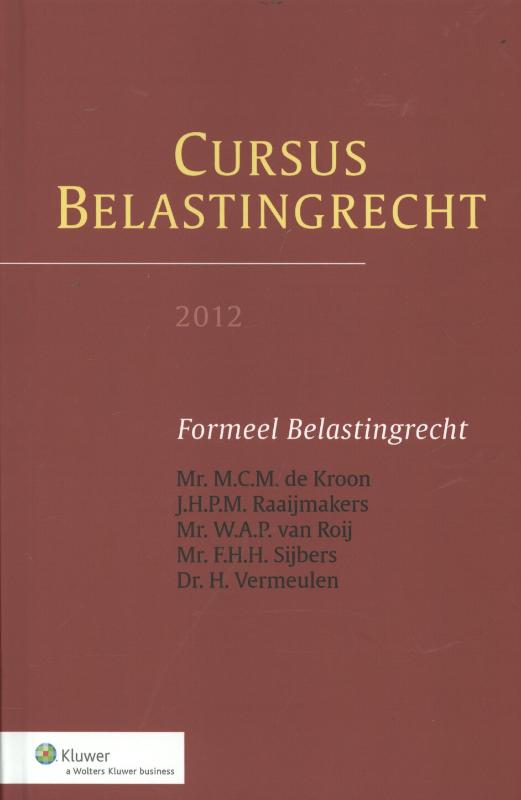 Omslag van Formeel belastingrecht