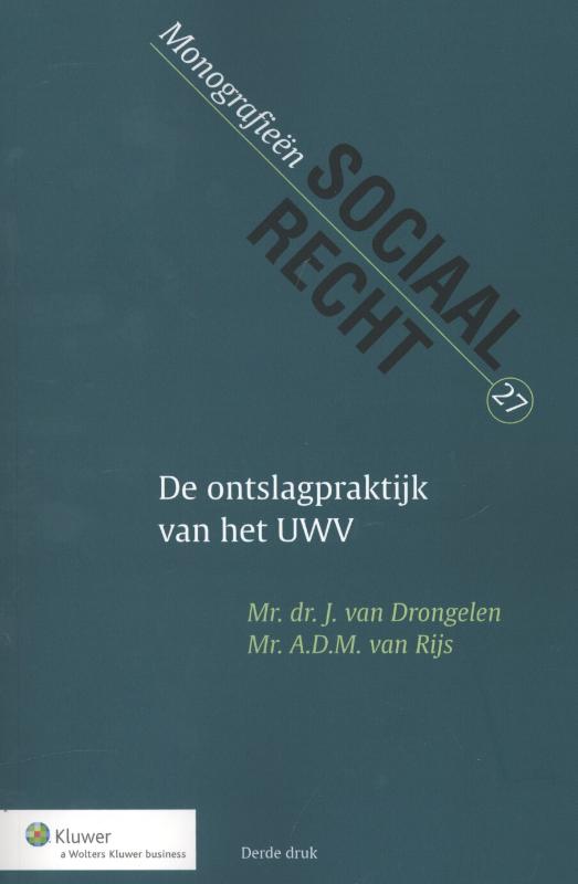 Omslag van De ontslagpraktijk van het UWV