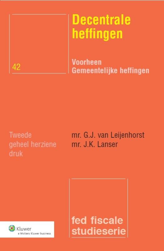 Omslag van Decentrale heffingen
