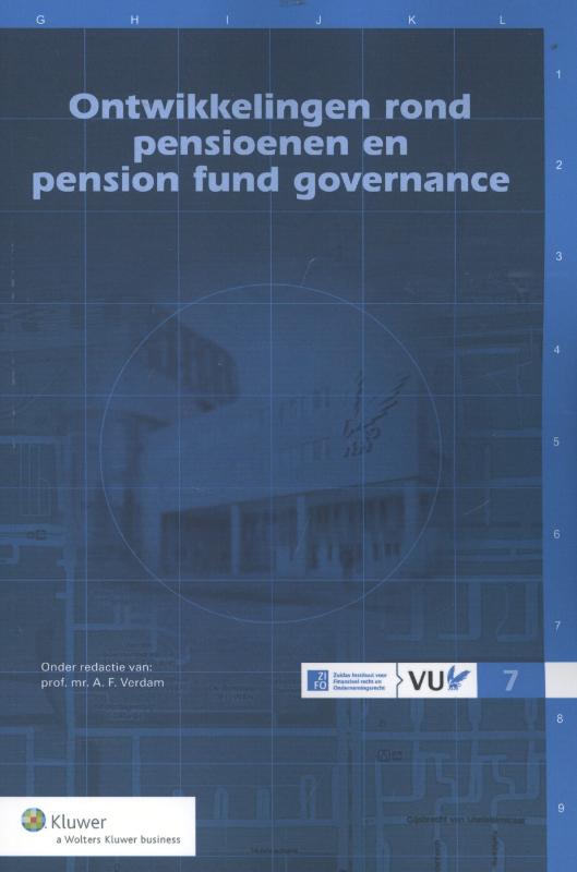 Omslag van Ontwikkelingen rond pensioenen en pension fund governance