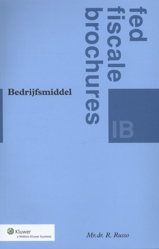 Omslag van Bedrijfsmiddel