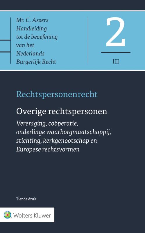 Omslag van Overige rechtspersonen