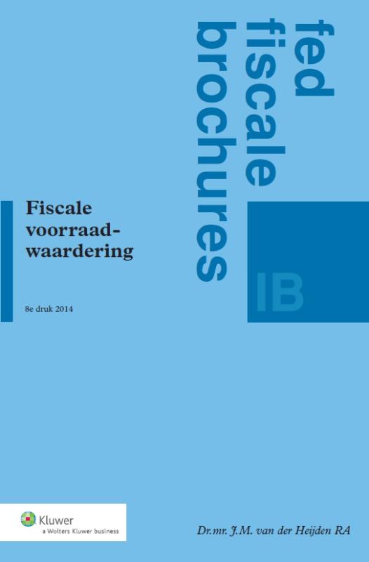 Omslag van Fiscale voorraadwaardering