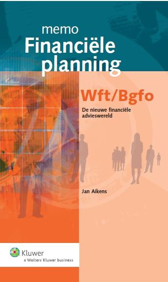 Omslag van Memo financiele planning Wft/bgfo