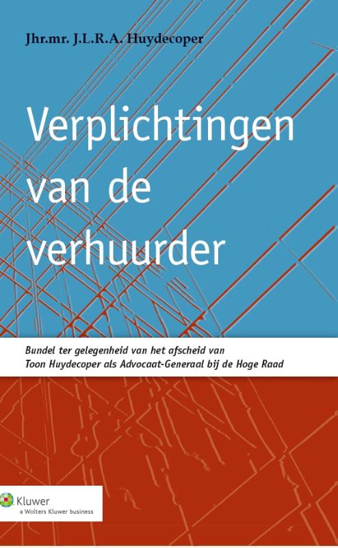 Omslag van Verplichtingen van de verhuurder
