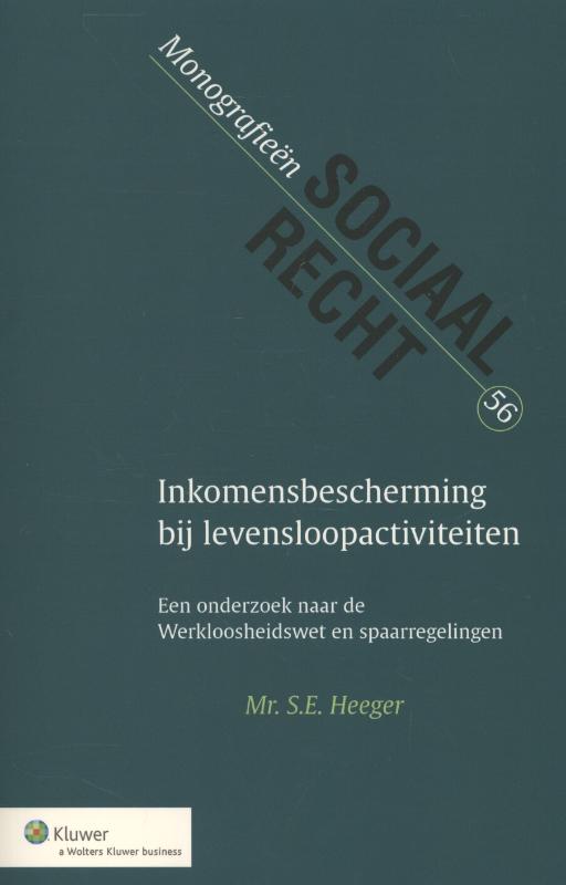 Omslag van Inkomensbescherming bij levensloopactiviteiten