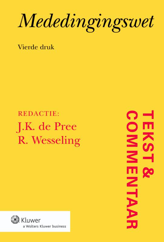 Omslag van Mededingingswet