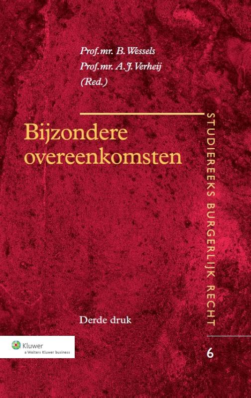 Omslag van Bijzondere overeenkomsten
