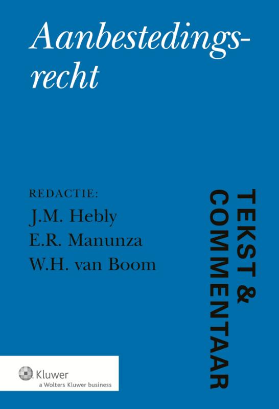 Omslag van Aanbestedingsrecht