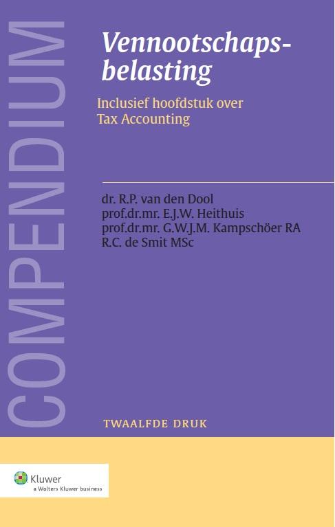 Omslag van Compendium vennootschapsbelasting