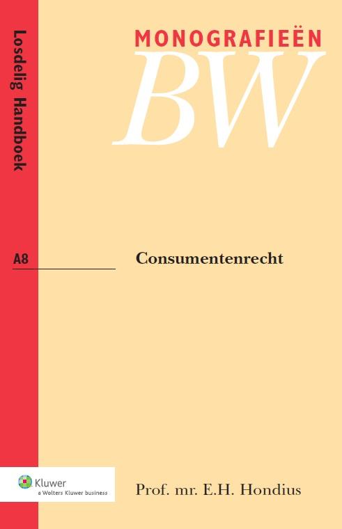 Omslag van Consumentenrecht