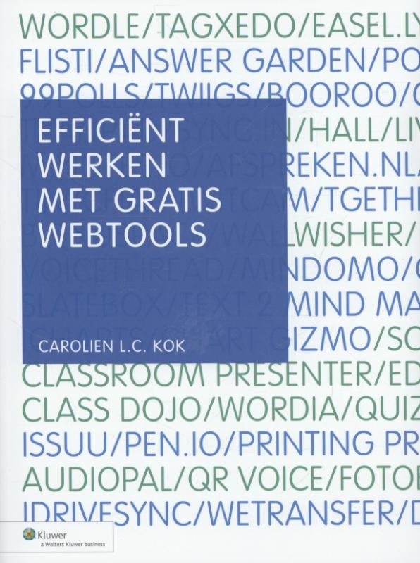 Omslag van Efficient werken met gratis webtools