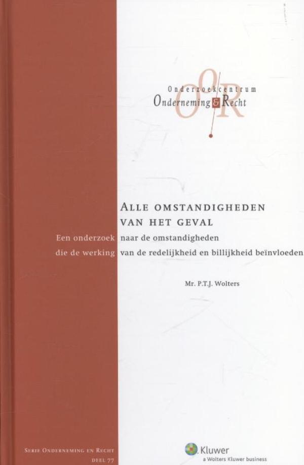 Omslag van Alle omstandigheden van het geval