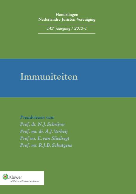 Omslag van Immuniteiten