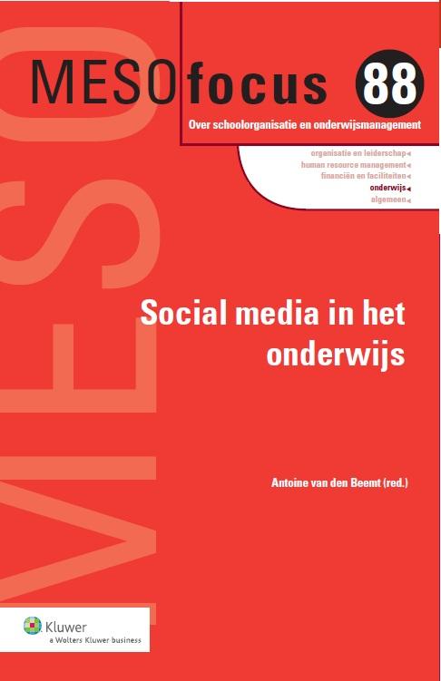 Omslag van Sociaal media in het onderwijs