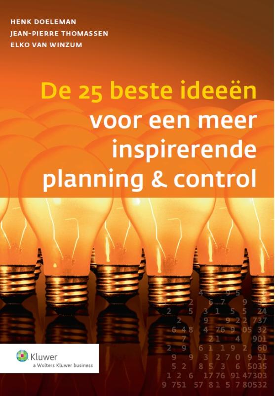 Omslag van De 25 beste ideeen voor een meer inspirerende planning & control