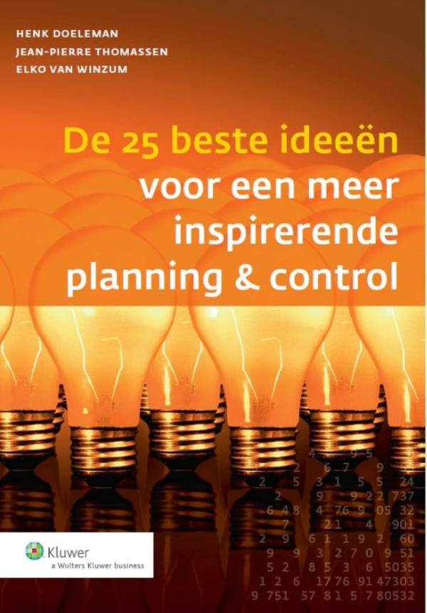 Omslag van De 25 beste ideeen voor een meer inspirerende planning en control