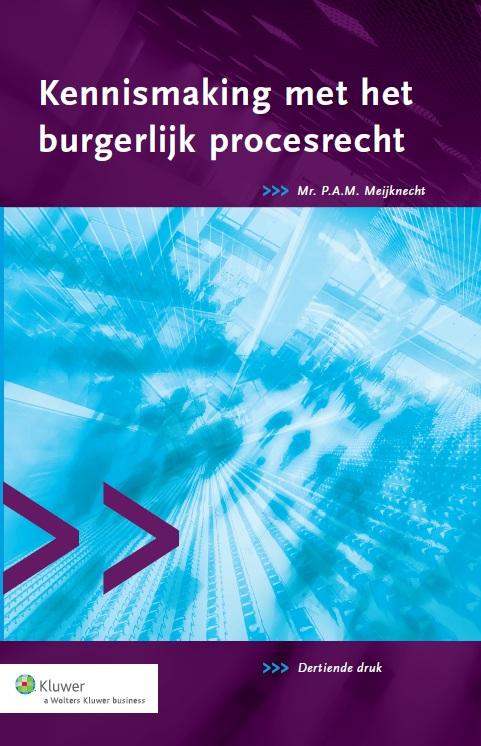 Omslag van Kennismaking met het burgerlijk procesrecht