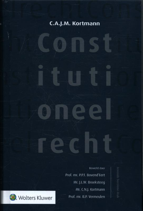 Omslag van Constitutioneel recht