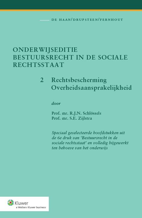 Omslag van 2 Rechtsbescherming overheidsaansprakelijkheid
