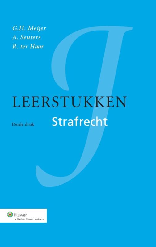 Omslag van Leerstukken strafrecht