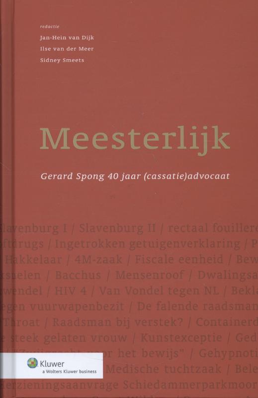 Omslag van Meesterlijk
