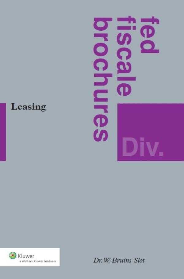Omslag van Leasing