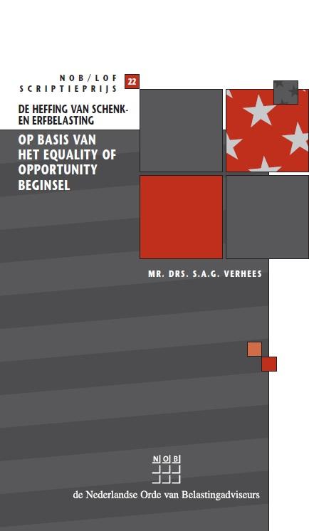 Omslag van Heffing van schenk-en erfbelasting op basis van quality of oppertunity beginsel