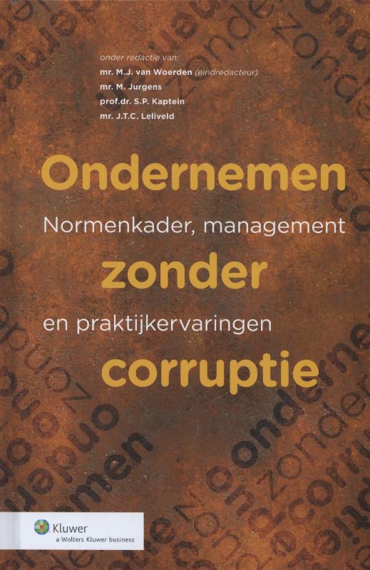 Omslag van Ondernemen zonder corruptie