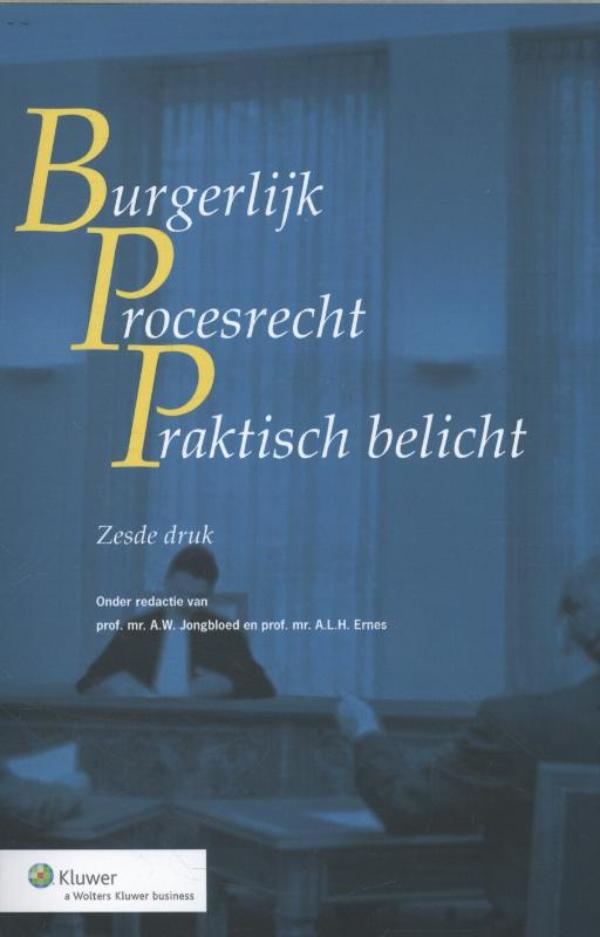 Omslag van Burgerlijk procesrecht praktisch belicht