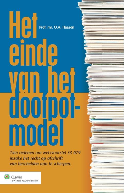 Omslag van Het einde van het doofpotmodel