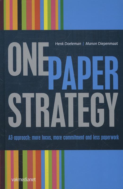 Omslag van One paper strategie