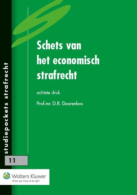 Omslag van Schets van het economisch strafrecht