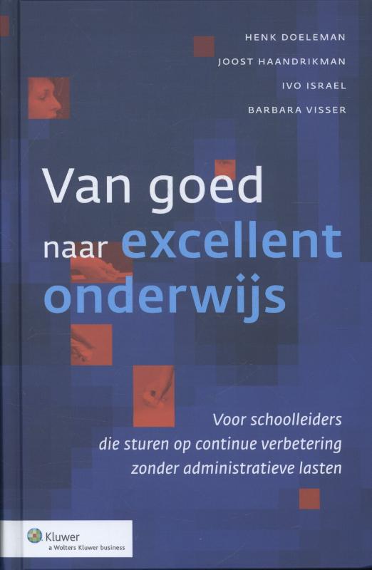 Omslag van Van goed naar excellent onderwijs